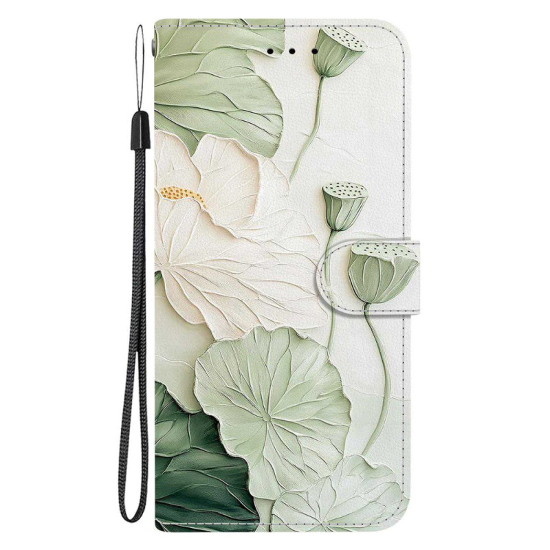 Housse Xiaomi Redmi 15C 4G / 5G / Poco C85 Fleurs Vertes