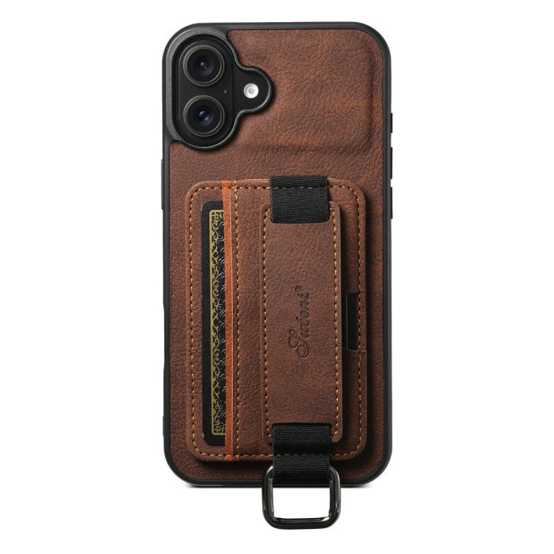 Coque iPhone 17 Porte-Cartes Design Rétro