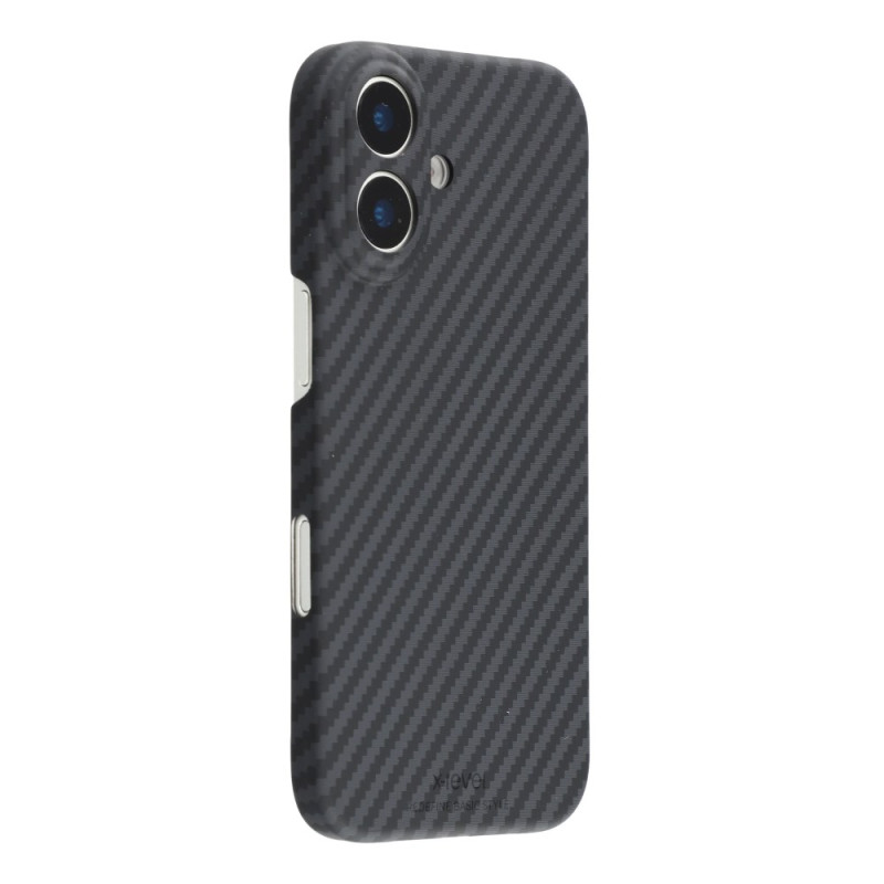 Coque iPhone 17 Magnétique Ultra Fine Texture Fibre Carbone