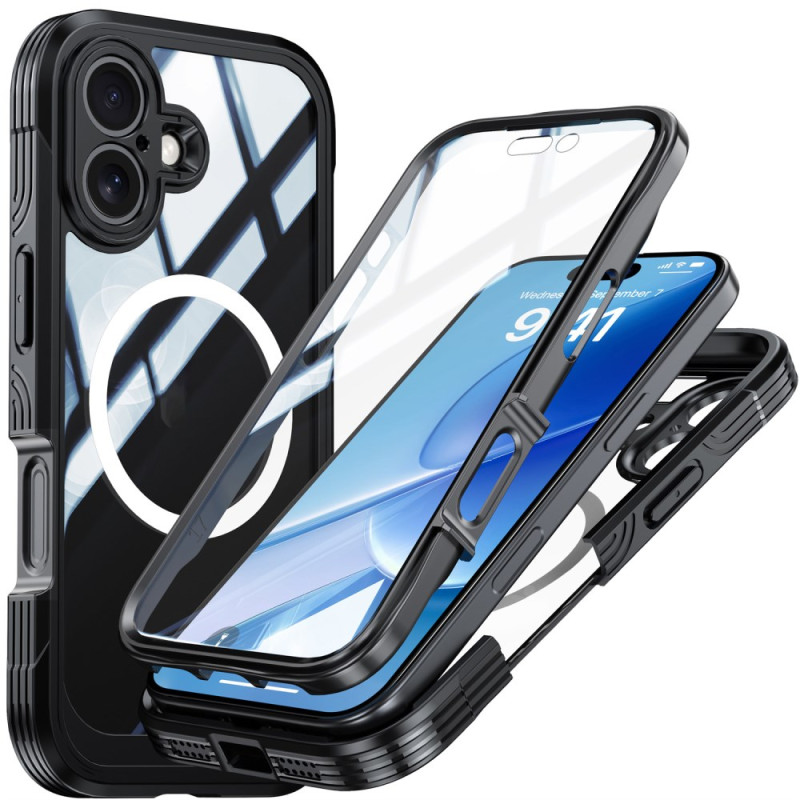Coque iPhone 17 Magnétique Hybride avec Protecteur Écran