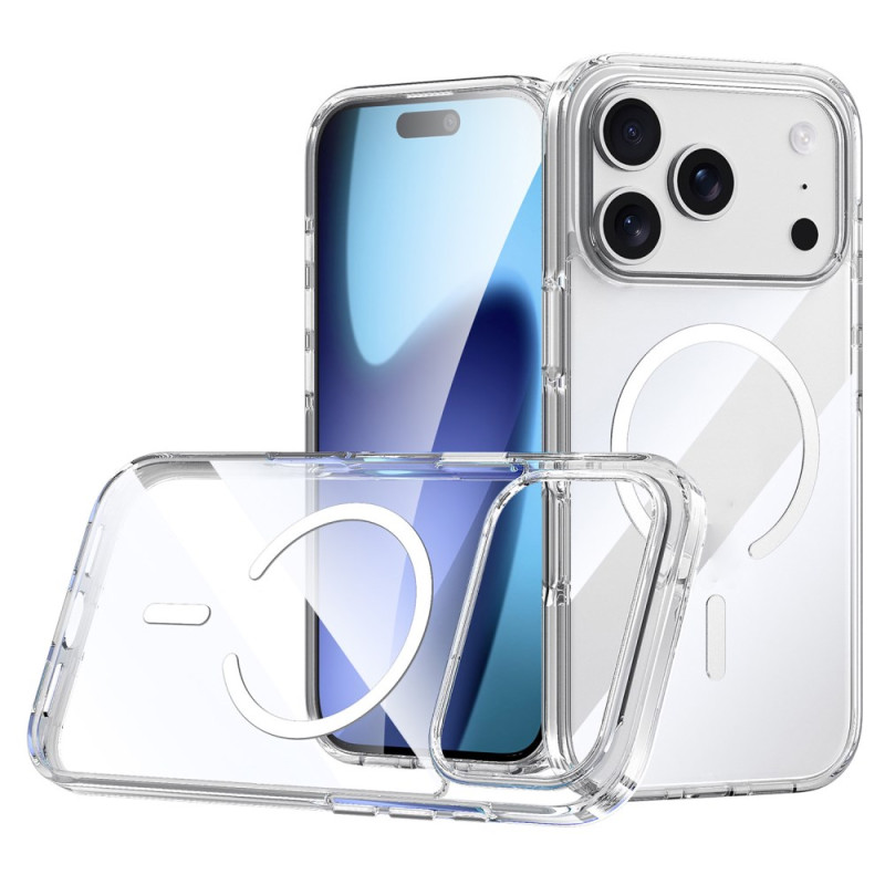 Coque iPhone 17 Pro Compatible MagSafe Transparente