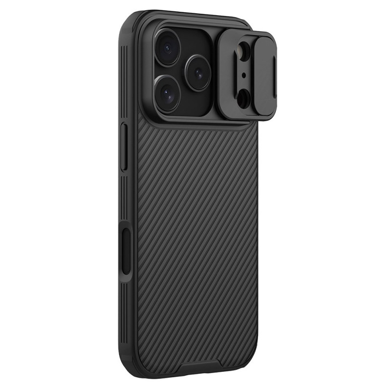 Coque iPhone 18 Pro / 17 Pro MagSafe et Protection Caméra Coulissante NILLKIN