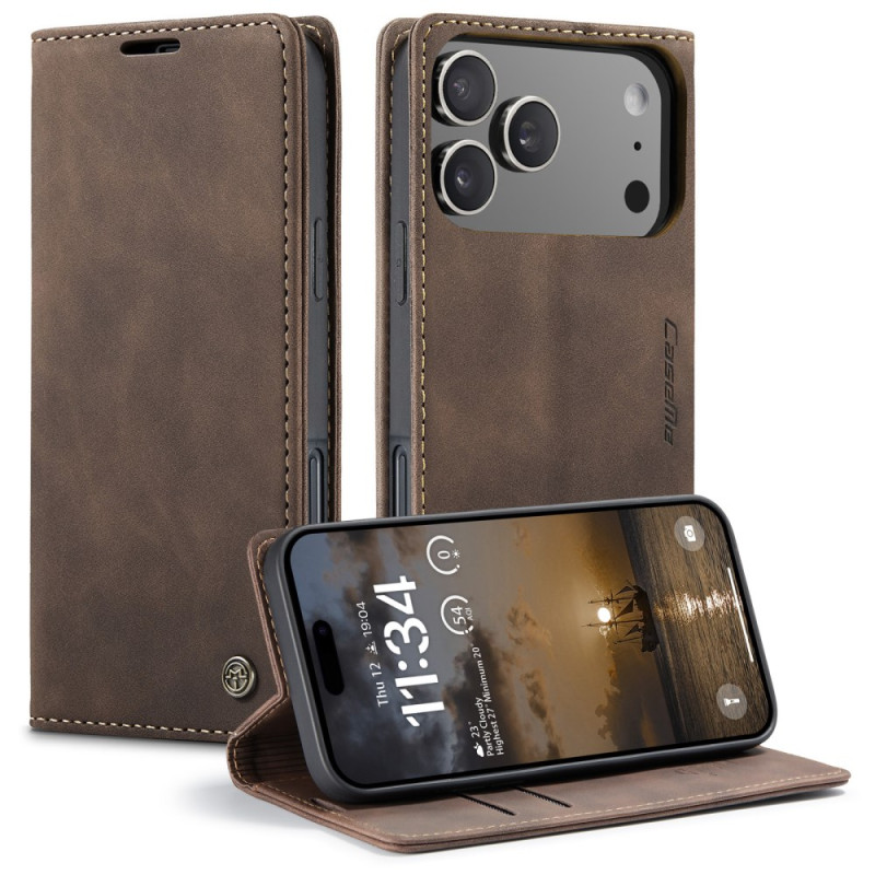 Flip Cover iPhone 17 Pro Portefeuille CASEME