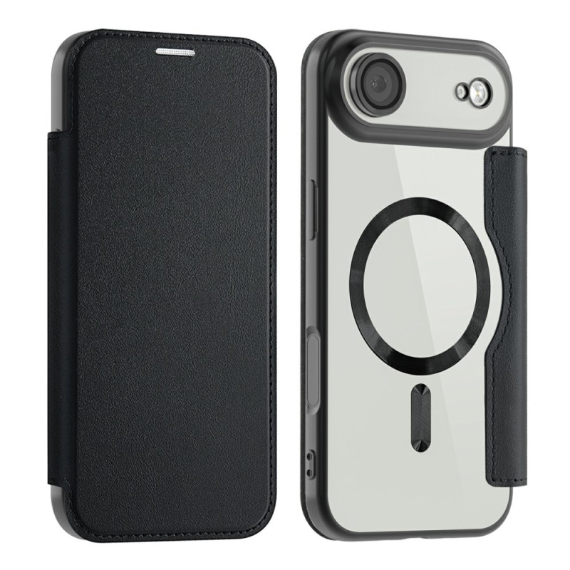 Flip Cover iPhone Air compatible MagSafe avec Porte-Cartes RFID
