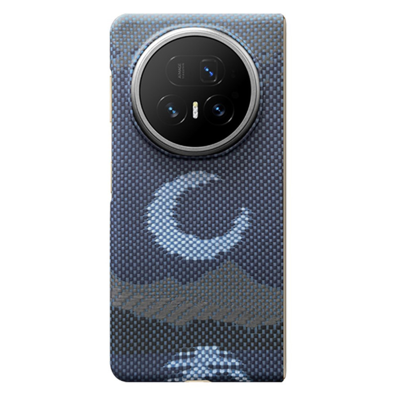 Coque Honor Magic V5 5G Magnétique Fibre d’Aramide avec Cadre Métal caméra Moon
