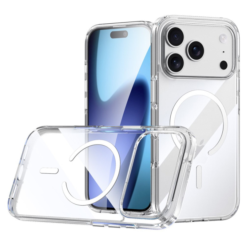 Coque iPhone 17 Pro Max Compatible MagSafe Transparente