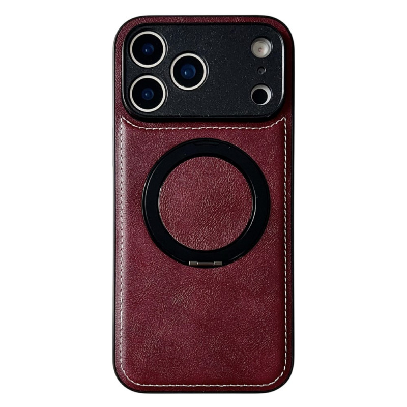 Coque iPhone 17 Pro Max Magnétique Simili Cuir et Support