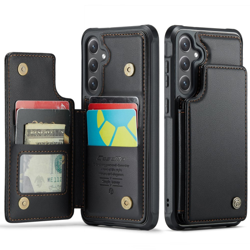 Housse Samsung Galaxy S25 FE Portefeuille avec Blocage RFID
