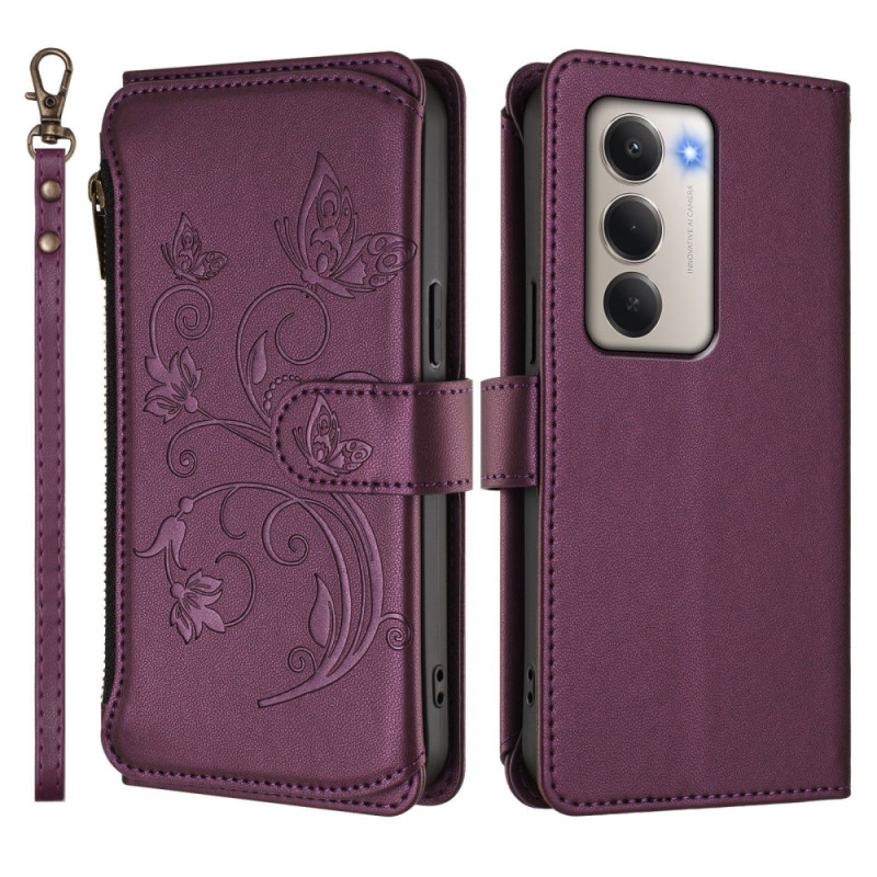 Housse Xiaomi Redmi 15 4G Portefeuille Floral