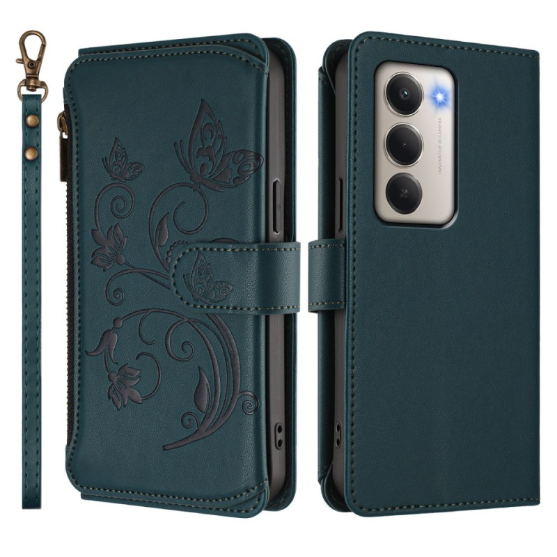 Housse Xiaomi Redmi 15 4G Portefeuille Floral