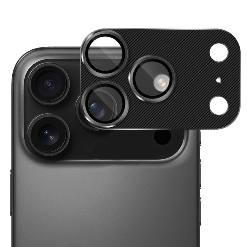 Protecteur d'Objectif en Verre Trempé et Aluminium pour iPhone 17 Pro Max