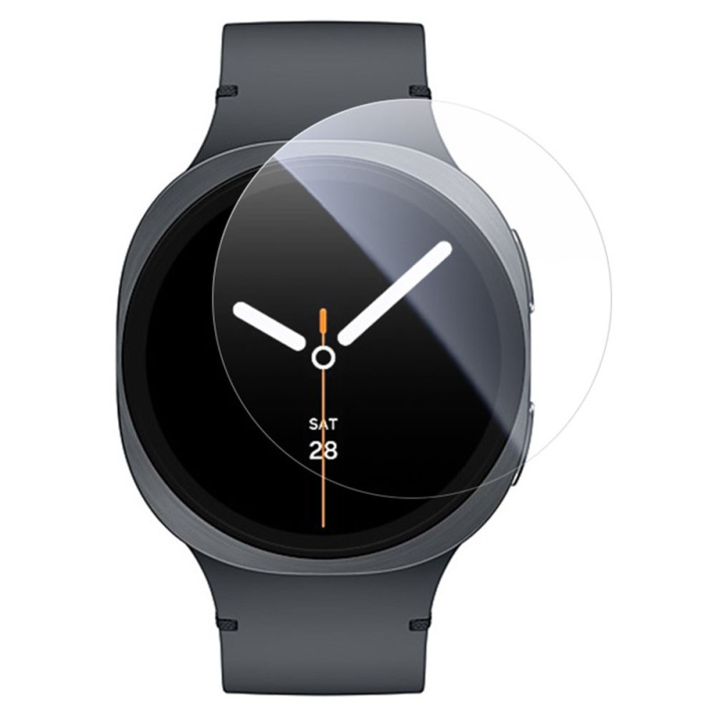 Protection en Verre Trempé pour Écran Samsung Galaxy Watch8 40mm Outil d'Alignement