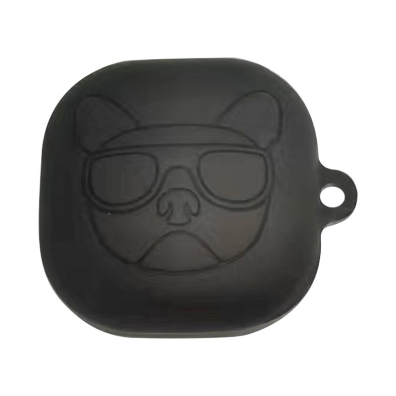 Coquue Samsung Galaxy Buds Pro Tête de Chien Noire