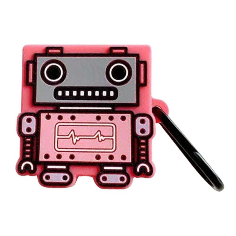 Coque Samsung Galaxy Buds Pro Robot Rose