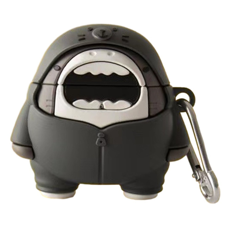 Coque Samsung Galaxy Buds2 Pro Requin à Capuche Noir