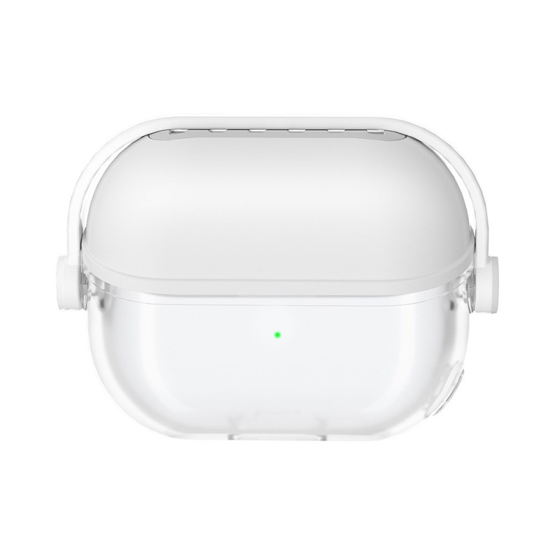 CoqueSamsung Galaxy Buds3 Pro / Buds3 Pro Silicone Liquide avec Support Rotatif