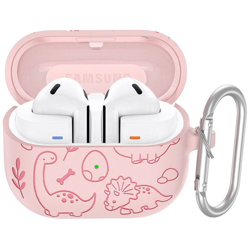 Coque Samsung Galaxy Buds3 Pro / Buds3 Silicone Design Dinosaure