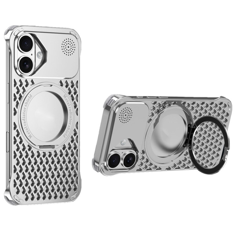 Coque iPhone 16 Compatibilité MagSafe avec Support Rotatif à 360°