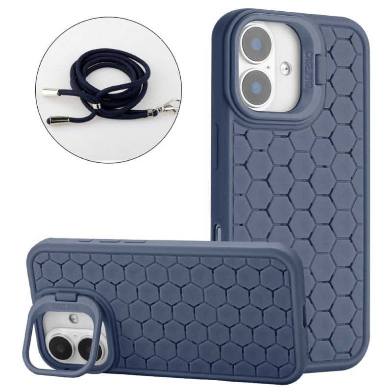 Coque à Cordon iPhone 16 Plus Support Intégré
