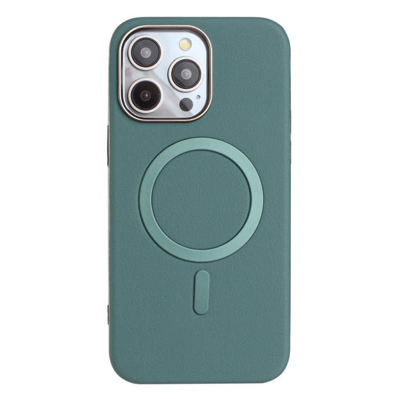 Coque iPhone 16 Pro Max MagSafe Effet Cuir Color