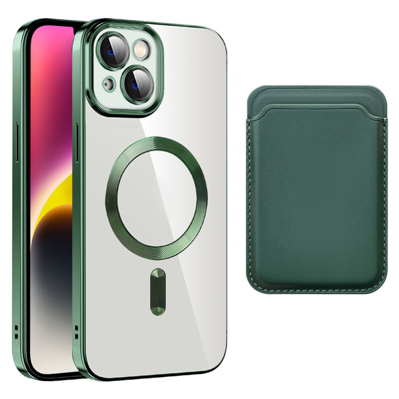 Coque iPhone 15 MagSafe avec Porte-Cartes Détachable