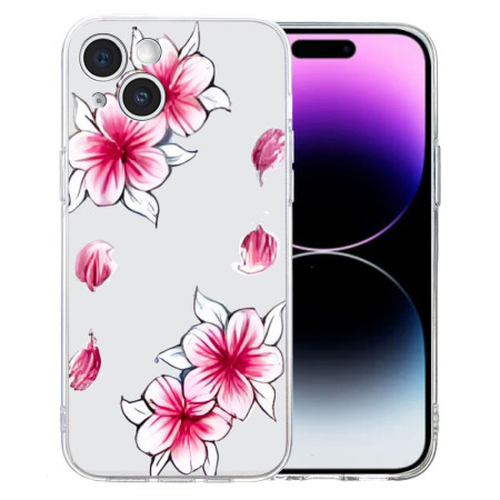 Coque Phone 15 Fleurs de...