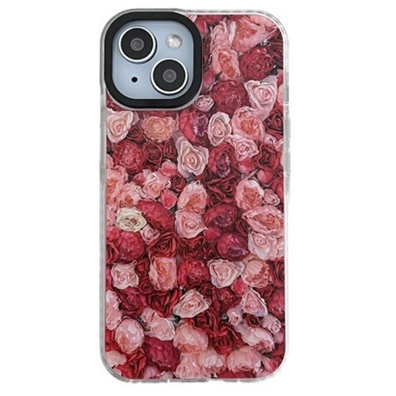 Coque iPhone 15 Roses Romantiques
