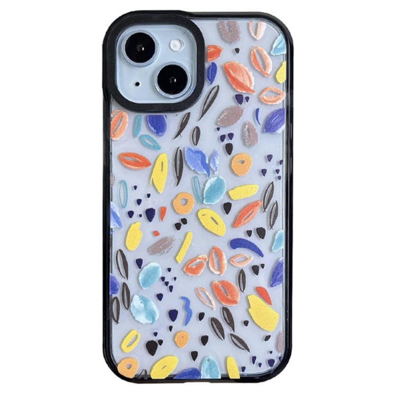Coque iPhone 15 Graffiti Aquarelle