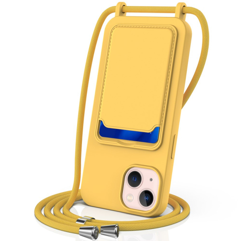 Coque à Cordon iPhone 15 Porte-Carte