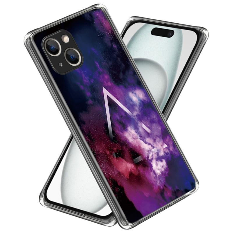 Coque iPhone 15 Triangle et Brouillard