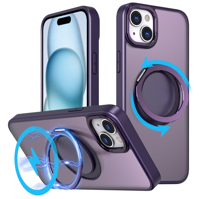 Coque Phone 15 Plus MagSafe Bordures Silicone Coloré