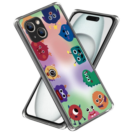 Coque iPhone 15 Plus Monstres
