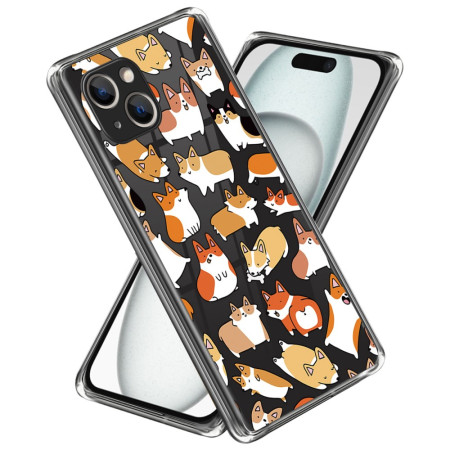 Coque iPhone 15 Plus Chiens