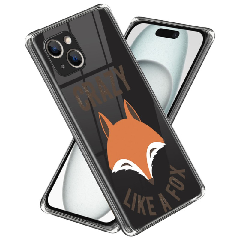 Coque iPhone 15 Plus Motif Renard 
