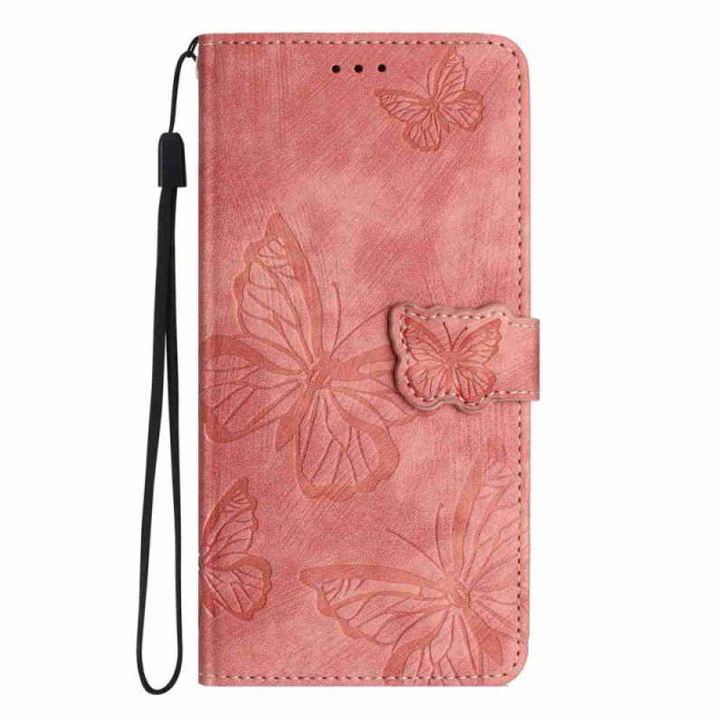 Housse Xiaomi 15T Effet Papillons Effet Daim