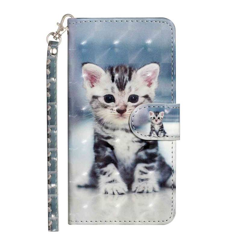 Housse Xiaomi 15T Pro Chaton à Lanière