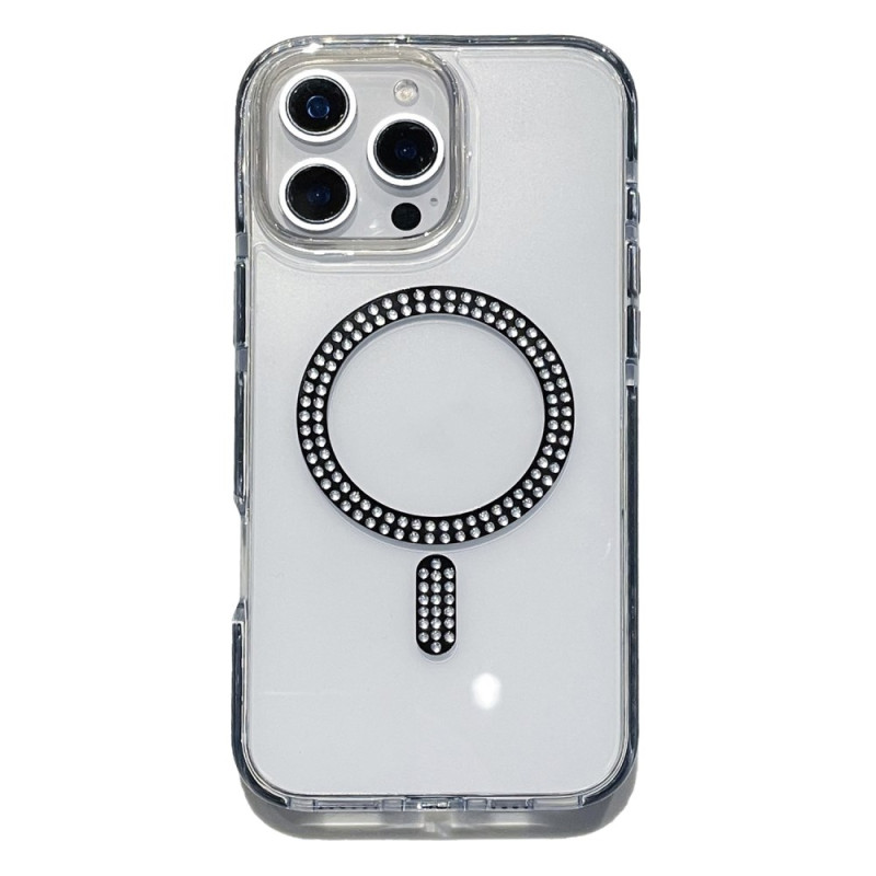 Coque iPhone 15 Pro Max MagSafe Décoration Strass