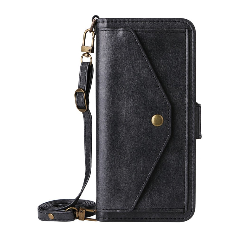 Housse Xiaomi 15T Pro Portefeuille avec Bandoulière