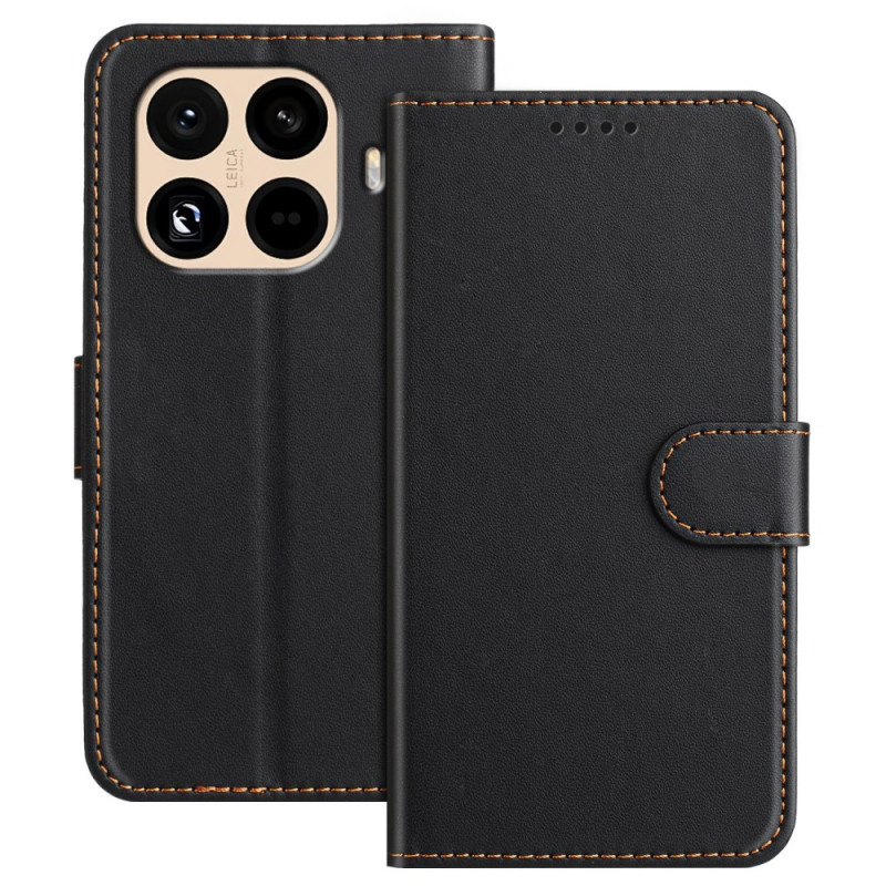 Housse Xiaomi 15T Pro Portefeuille Couture