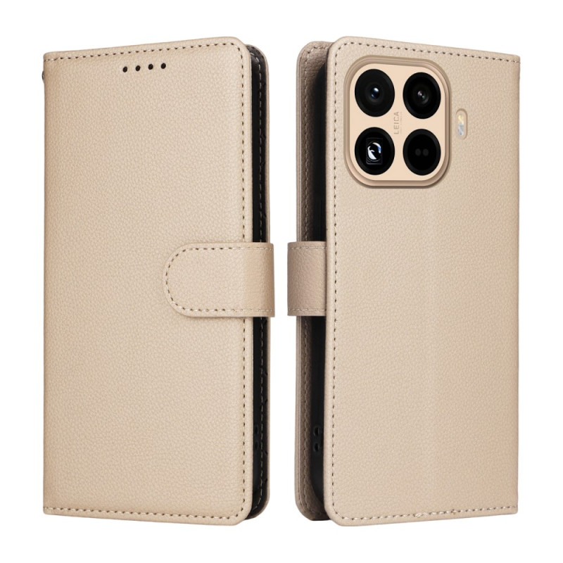 Housse Xiaomi 15T Pro Portefeuille RFID Effet Cuir