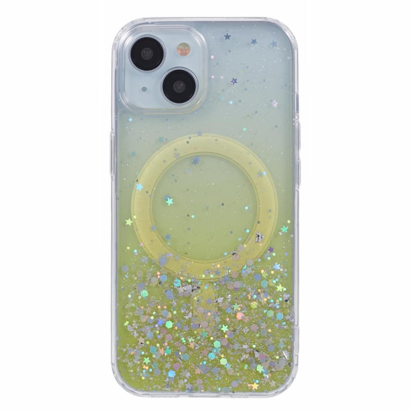 Coque iPhone 14 MagSafe Paillettes