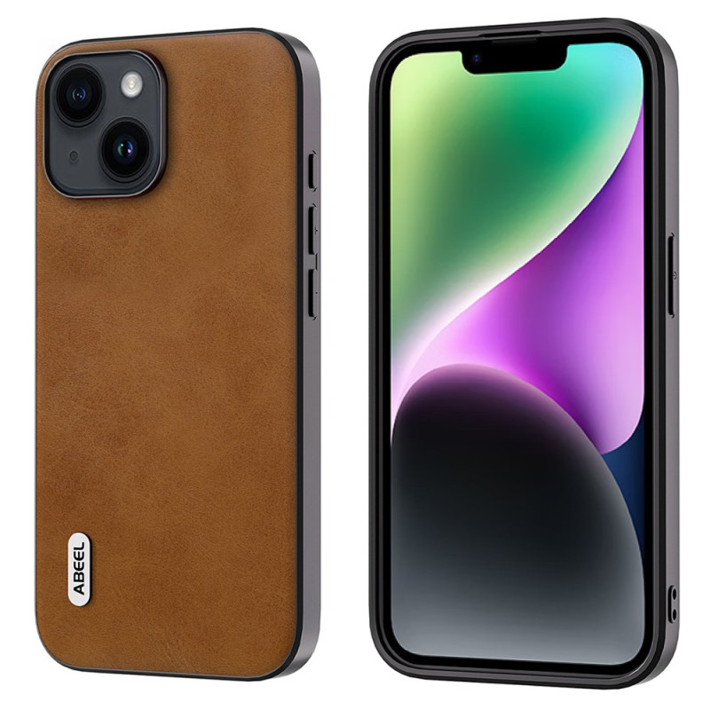 Coque iPhone 14 Effet Cuir Finesse