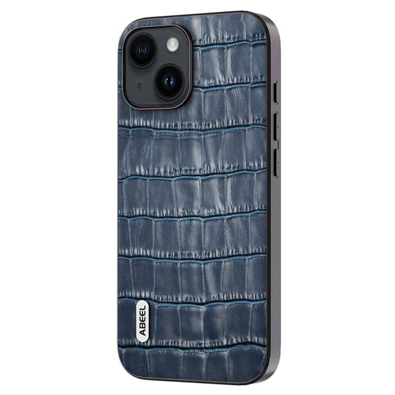 Coque iPhone 14 Style Crocodile ABEEL