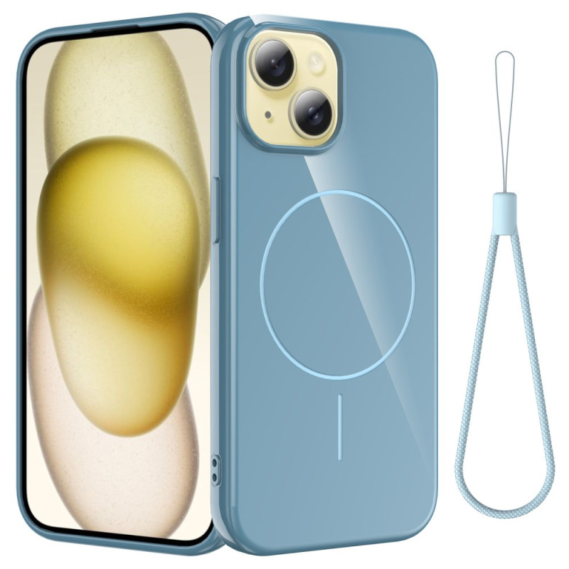 Coque iPhone 14 Plus Silicone avec lanière