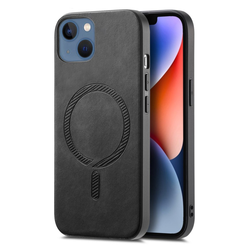Coque iPhone 14 Plus MagSafe Effet Cuir