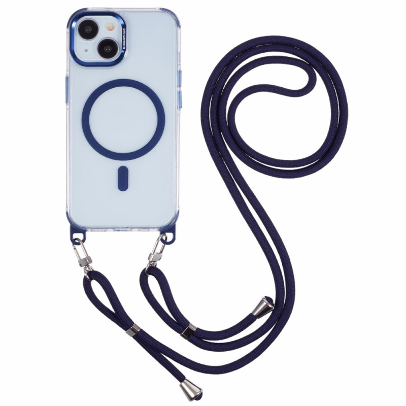 Coque à Cordon iPhone 14 Magsafe Transparente 