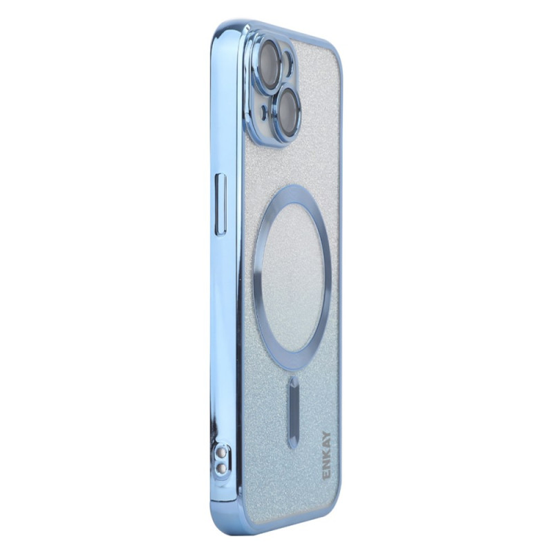 Coque iPhone 14 MagSafe Rebords Effet Métal