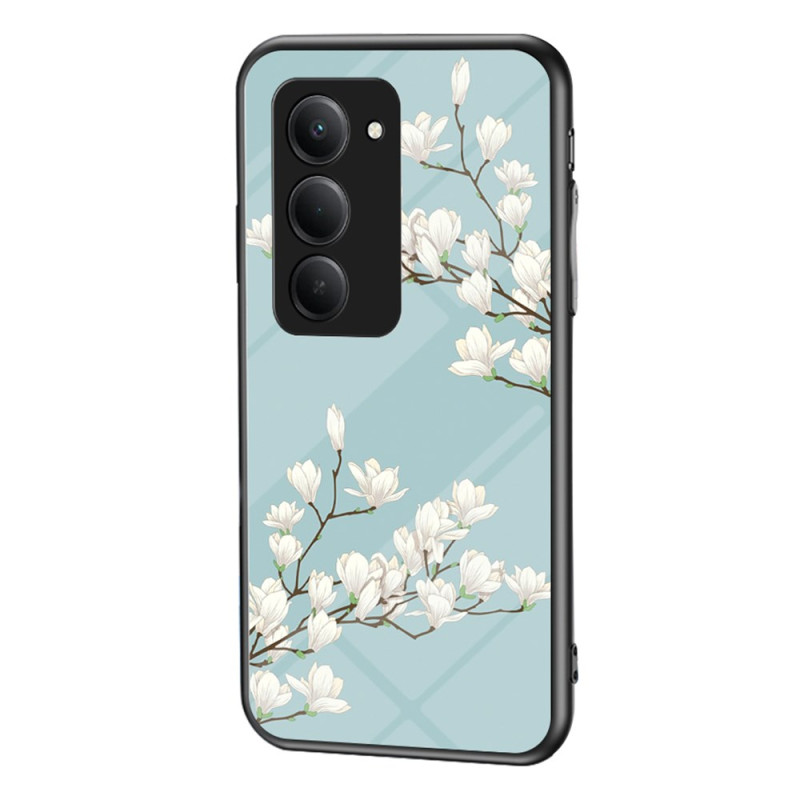 Coque Xiaomi Redmi 15 4G Verre Trempé Florale