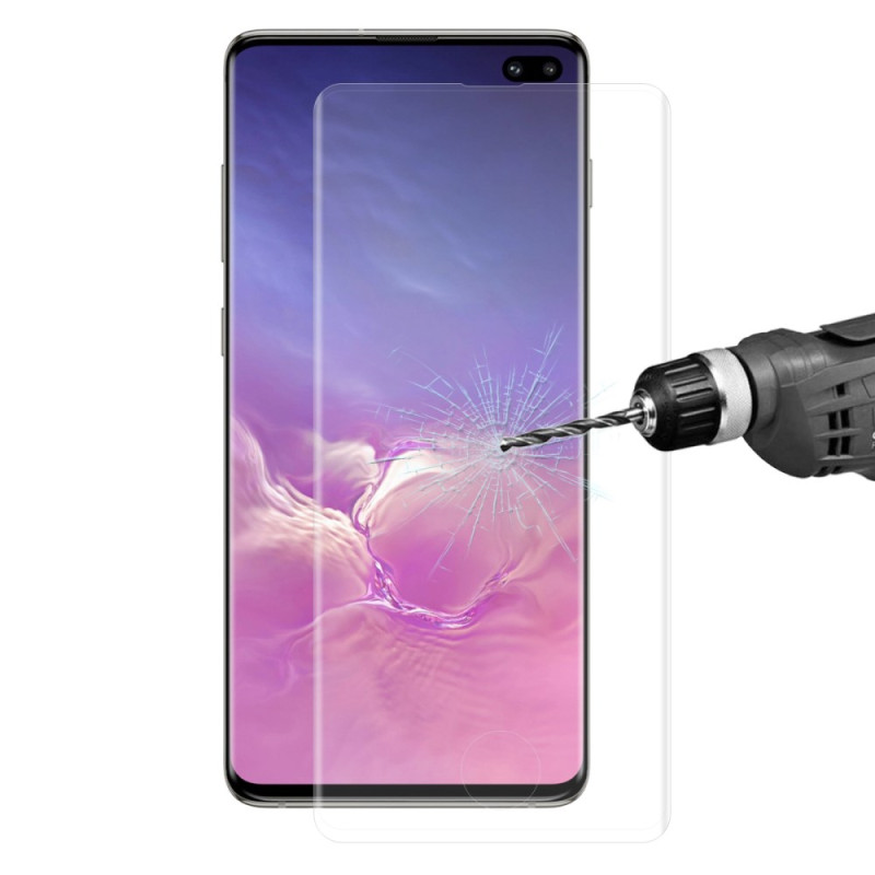 Protection en Verre Trempé Intégrale pour Écran Samsung Galaxy S10 Plus