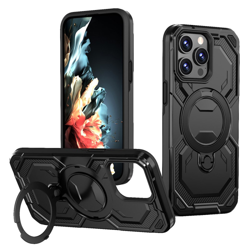 Coque iPhone 14 Pro Hybride Anneau-Support